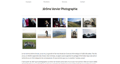 Desktop Screenshot of jeromevervier.be